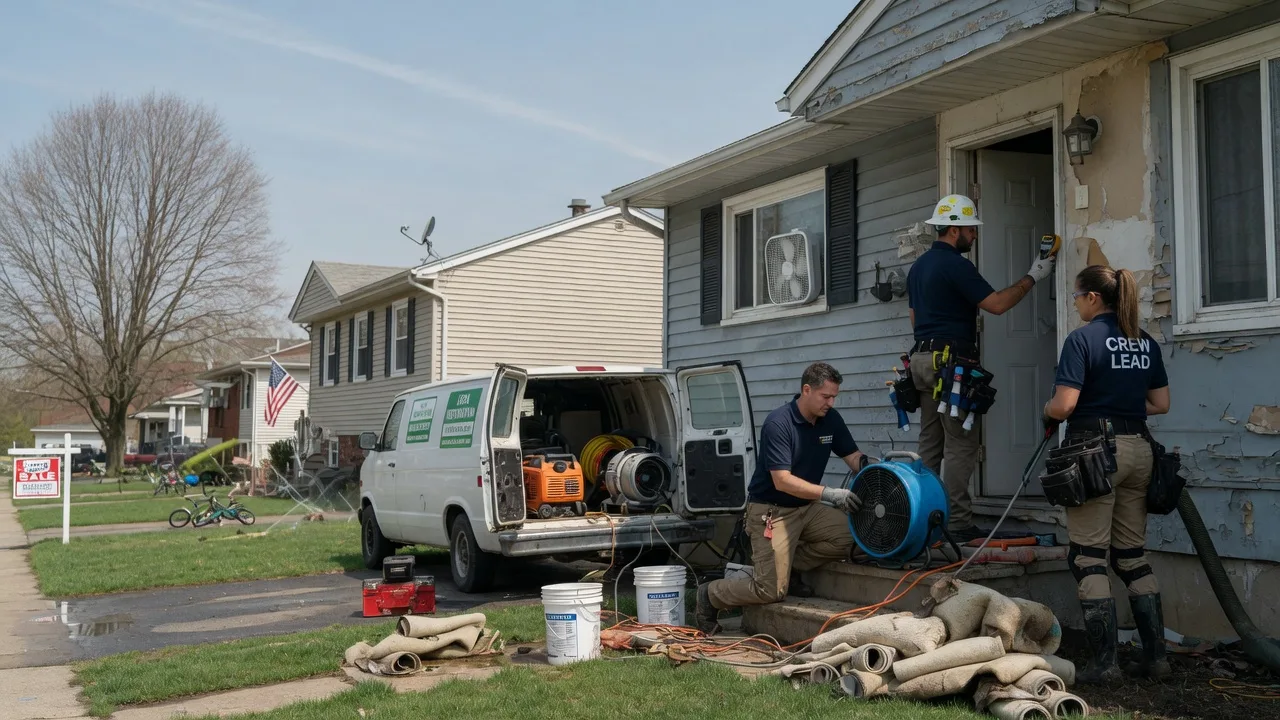 Flood Cleanup in Woodbury, MN near me